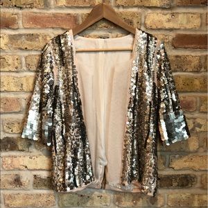 J. Crew Collection Merino Wool & Sequined Sweater